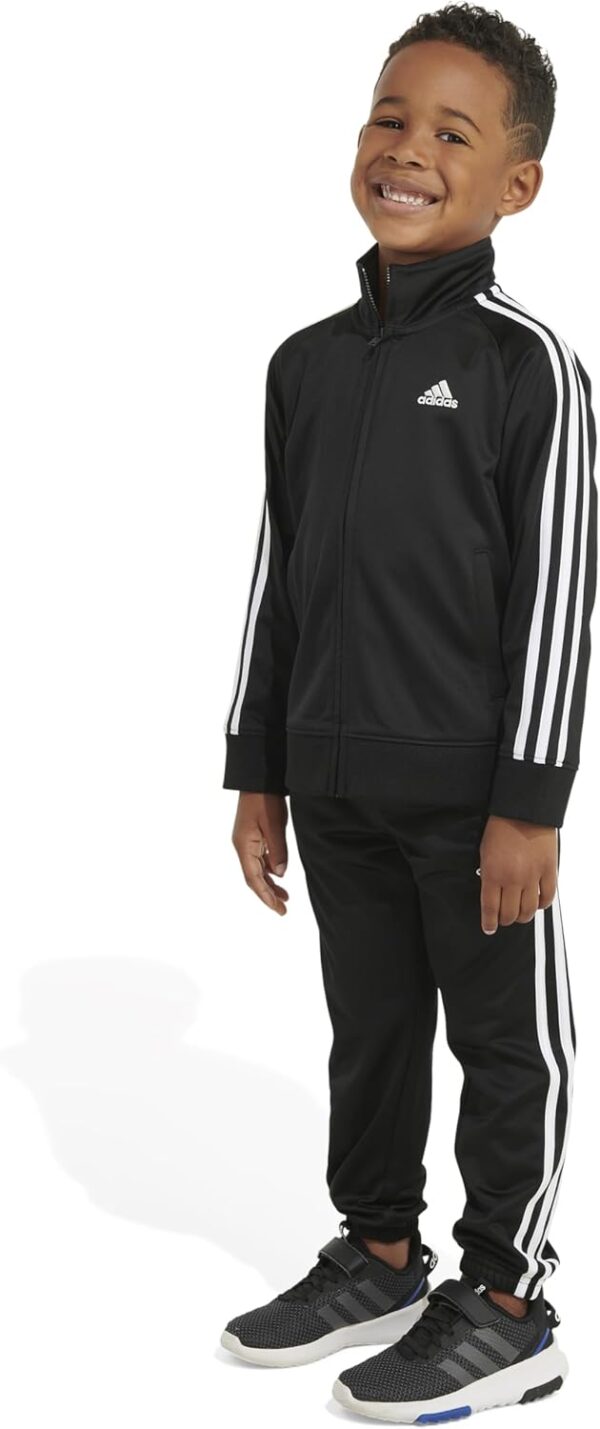 adidas boys Tricot Tracksuit Jacket Jogger Pant Set