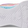 Skechers Girls' Flutter Heart Lights Groovy