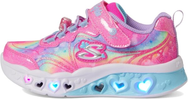 Skechers Girls' Flutter Heart Lights Groovy