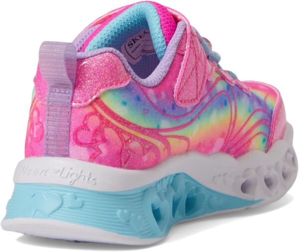 Skechers Girls' Flutter Heart Lights Groovy