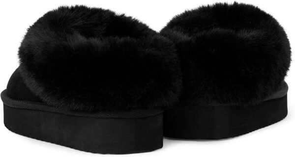 The Children's Place Girls' Indoor/Outdoor Comfy Slip-On Platform Shoe, Faux Fur Lined