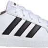 adidas Unisex-Child Grand Court 2.0 Elastic (Little Big Kid) Sneaker