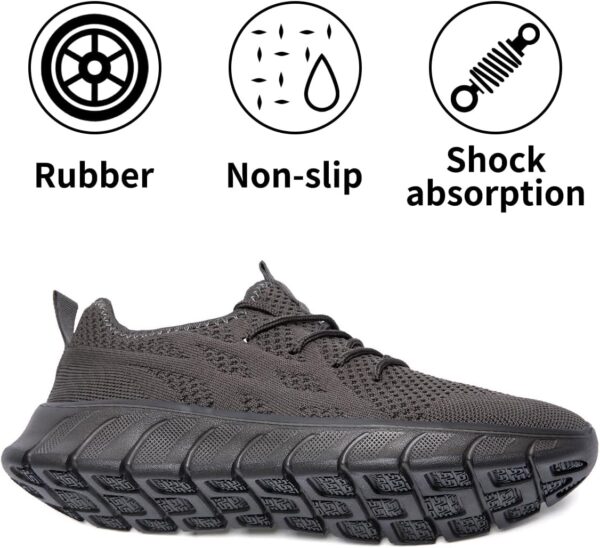 Men's Shoes Running Road Walking Sneakers Sports Athletic Workout Gym Shoes Casual Comfortable Breathable Fashion