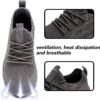 Men's Shoes Running Road Walking Sneakers Sports Athletic Workout Gym Shoes Casual Comfortable Breathable Fashion