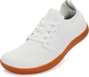 WHITIN Men's Wide Minimalist Barefoot Sneakers | Zero Drop | Midfoot Stability