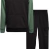 RBX Boy's Jogger Set - 2 Piece Fleece Sweatsuit Kids Clothing Set (Size: 2T-12)