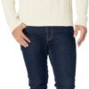 Amazon Essentials Men's Long-Sleeve 100% Cotton Fisherman Cable Crewneck Sweater