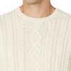 Amazon Essentials Men's Long-Sleeve 100% Cotton Fisherman Cable Crewneck Sweater