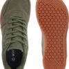 WHITIN Men's Wide Barefoot Shoes | Canvas Minimalist Sneakers | Zero Drop Sole