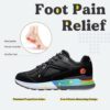 FitVille Extra Wide Walking Shoes for Men Wide Width Sneakers for Flat Feet Arch Fit Heel Pain Relief - Rebound Core