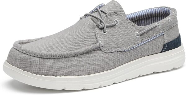 Bruno Marc Men’s Slip-on Canvas Loafers Casual Boat Shoes