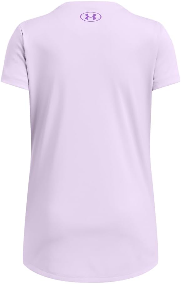 Under Armour Girls' Tech Big Logo Short Sleeve Crew Neck