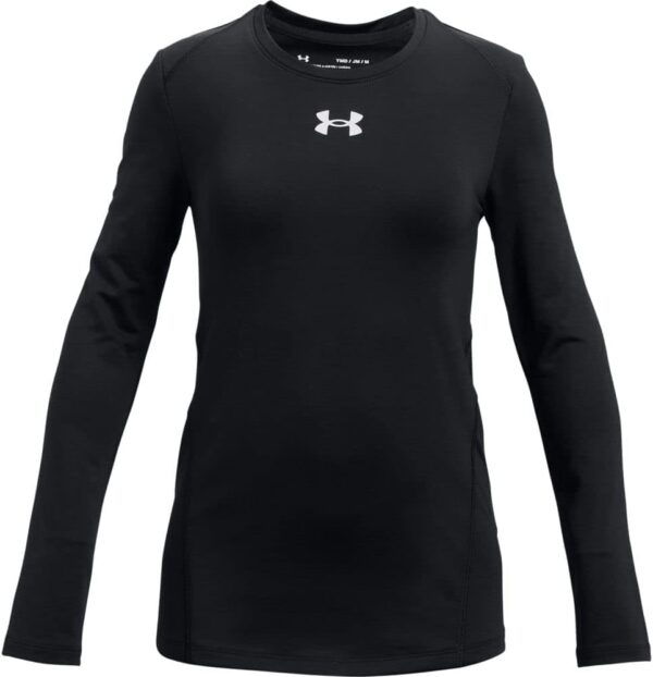 Under Armour Girls' Cozy Long Sleeve Crew Neck T-Shirt