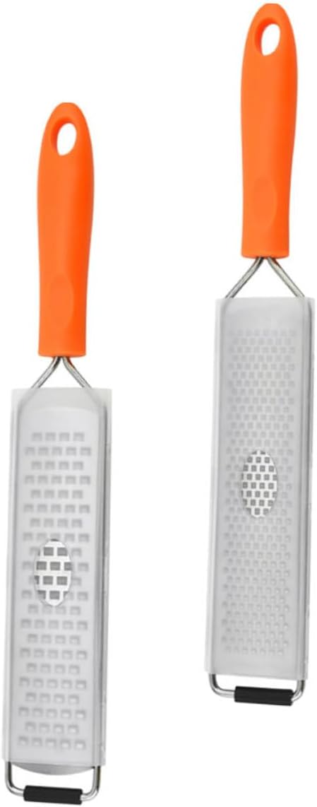 2pcs Cheese Grater Kitchen Grater Multifunctional Grater Multi Functional Grater Stainless Steel Grater Vegetable Cutter Small Grater Vegetable Grating Tool Kitchen Gadget