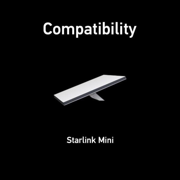 Starlink Mini Car Roof Mount, Magnetic Quick Release Starlink Mini Mounting Kit for RVs, Vans, Boat, Yachts, Trucks - Aluminum Alloy