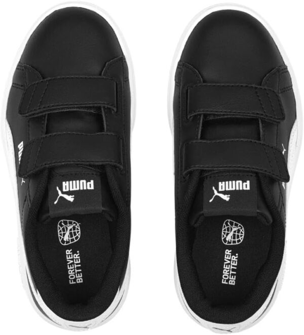 PUMA Unisex-Child Smash Hook and Loop Sneaker