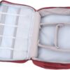 Gadpiparty Travel Storage Bag Kit for Data Cables U Disks Power Banks & Electronics Accessories Compact Organizer Case for Gadgets Wine Red