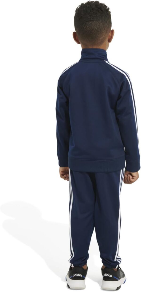 adidas Boys Tricot Tracksuit Jacket Jogger Pant Set