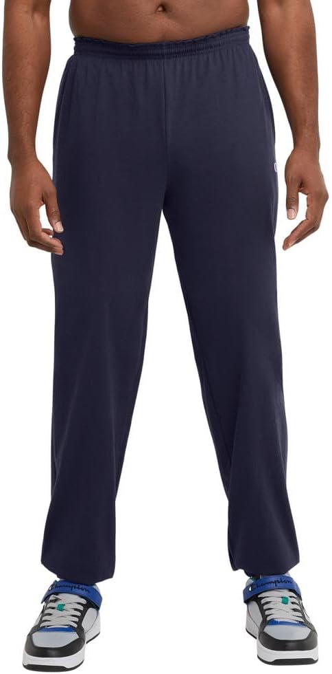 Champion Men's Pants, Lightweight Lounge, Jersey Knit Casual Pants for Men (Reg. or Big & Tall)