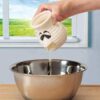 Egg Separator Funny Kitchen Gadget - Fun Snot Nose Egg Separator Tool Useful For Cooking And Baking White