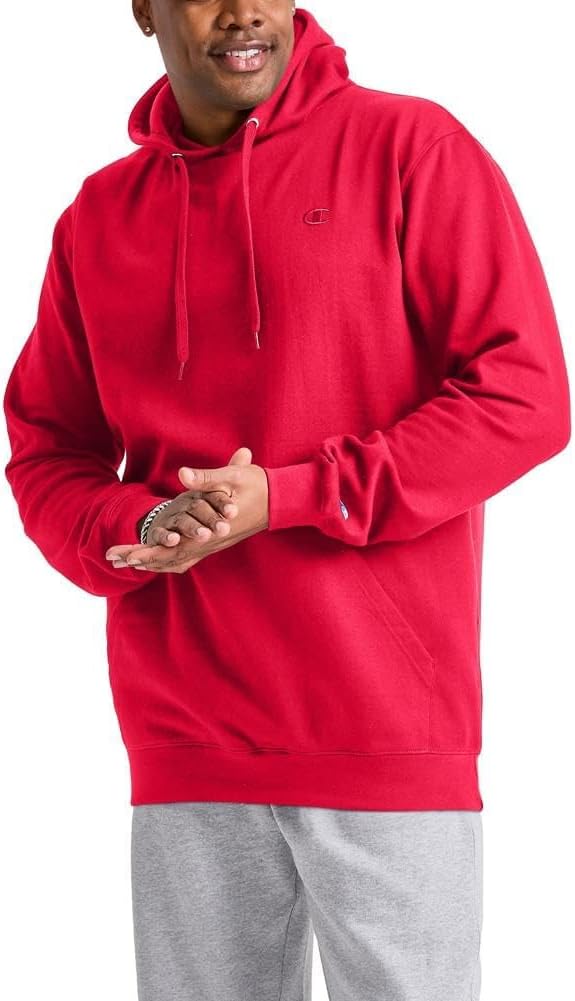 Champion, Powerblend, Fleece Comfortable Hoodie, Sweatshirt for Men (Reg. Or Big & Tall)