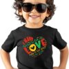 Toddler Black History T-Shirts for Boys Girls, Black History Month Shirts for Kids, Graphic Top Funny Letters Tees