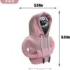 Car Gear Shift Hoodie, Fashionable Gear Shift Knob Cover, Mini Hoodie for Auto Shifter, Auto Interior Cute Gadgets, Universal Car Decoration Accessories