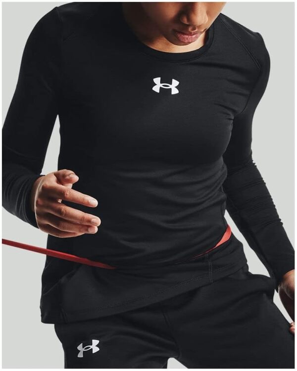 Under Armour Girls' Cozy Long Sleeve Crew Neck T-Shirt