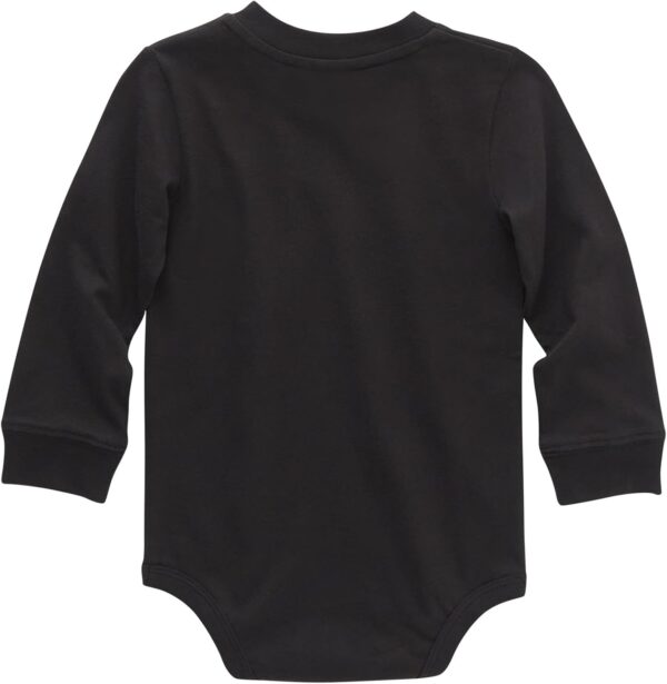 Carhartt Unisex Baby Long-Sleeve Pocket Bodysuit