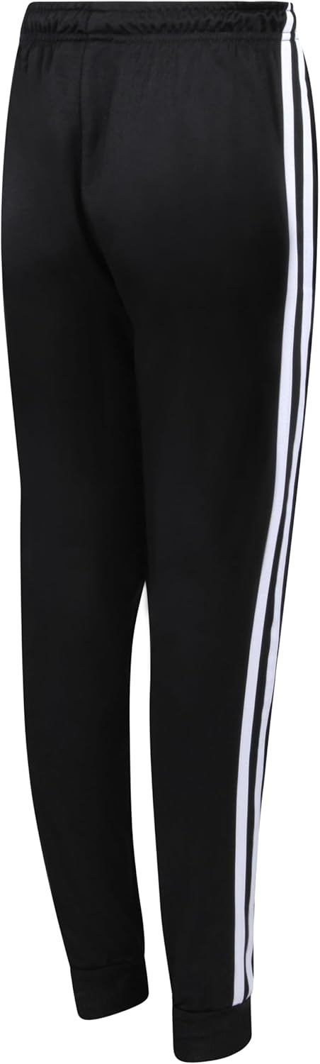 Boys' Tricot Jogger Set - 2 Piece Active Performance Zip-Up Tracksuit Set (Size: 4-18)