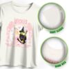 wicked Girl's Graphic Print T-Shirt 2-Pack - Short Sleeve Tees Bundle for Kids