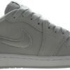 Air Jordan 1 Retro Low OG Mens' Shoes Neutral Grey/Metallic Silver (CZ0790 002)