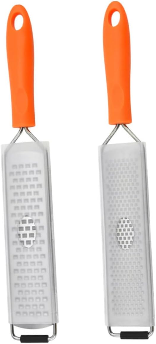 2pcs Cheese Grater Kitchen Grater Multifunctional Grater Multi Functional Grater Stainless Steel Grater Vegetable Cutter Small Grater Vegetable Grating Tool Kitchen Gadget