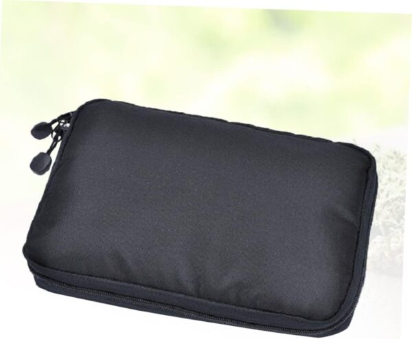 Waterproof Electronics Organizer Bag for Cables and Gadgets Travel Digital Pouch Case Black Ideal for USB Chargers and Accessories Storage