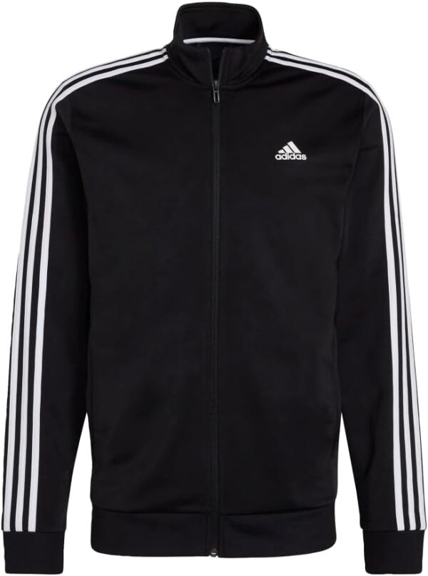 adidas Men's Essentials Warm-Up 3-Stripes Track Top