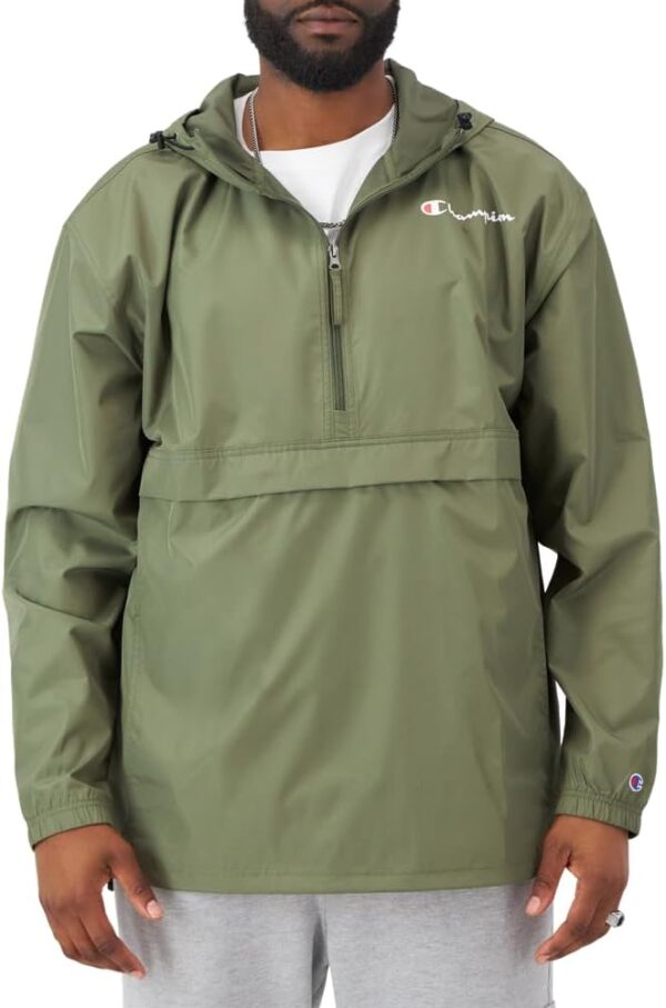 Champion Men's Jacket, Stadium Packable Wind and Water Resistant Jacket (Reg. Or Big & Tall)