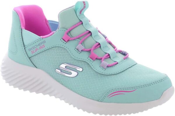 Skechers Girl's Bounder-Simple Cute Sneaker