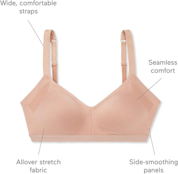 Warner's Women's Easy Does It® Underarm-smoothing With Seamless Stretch Wireless Lightly Lined Comfort Bra Rm3911a