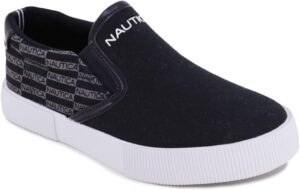 Nautica Kid's Slip-On Casual Shoe Athletic Sneaker - Youth-Toddler Akeley | Boy - Girl | (Big Kid/Little Kid/Toddler)