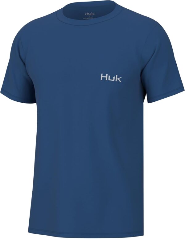 HUK Men's Fishing Graphic Tee, Performance Short Sleeve, Quick-Dry