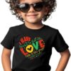 Toddler Black History T-Shirts for Boys Girls, Black History Month Shirts for Kids, Graphic Top Funny Letters Tees