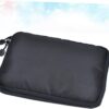 Angoily Waterproof Travel Digital Pouch USB Cable Storage Bag & Electronics Organizer Case for Gadgets Black