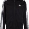 adidas Men's Essentials Warm-Up 3-Stripes Track Top