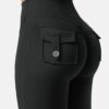 YEOREO Flare Leggings with Pockets for Women Brittany Leggings Workout Leggings for Women Butt Lifting Gym Yoga Leggings