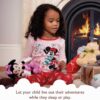 Disney 2-Piece Snug-fit Cotton Holiday Pajama Set, Soft & Cute for Kids