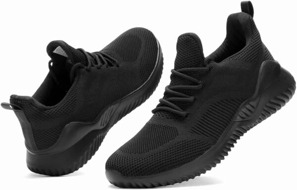 Men's Non Slip Running Shoes Ultra Light Breathable Casual Walking Shoes Fashion Sneakers Mesh Workout Sports Shoes