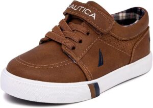 Nautica Kids Adjustable Strap Shoes | Comfortable Casual Sneakers for Boys and Girls, Toddlers & Little Kids