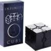 Infinity Cube Sensory Fidget Toy, EDC Fidgeting Game for Kids and Adults, Cool Mini Gadget Best for Stress and Anxiety Relief and Kill Time, Unique Idea That is Light on The Fingers and Hands