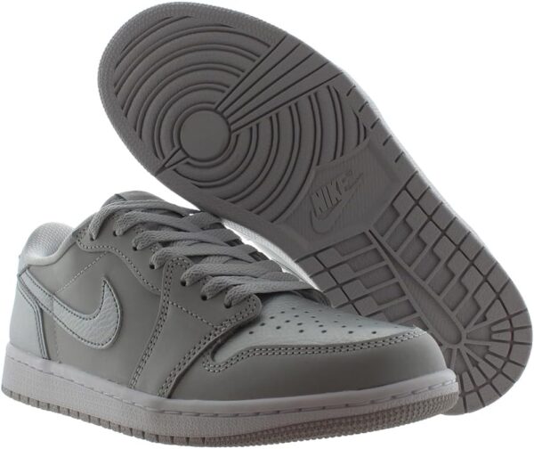 Air Jordan 1 Retro Low OG Mens' Shoes Neutral Grey/Metallic Silver (CZ0790 002)