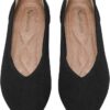 Semwiss Women's Ballet Flats Comfortable Casual Dressy Shoes,Work Flats Office Shoes Pointed Toe Leopard Flats.